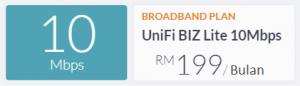unifi biz lite 10mbps